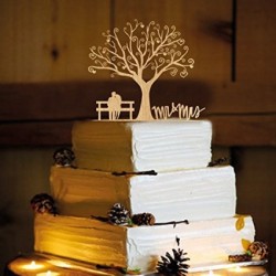 Rustic Wedding Cake Topper