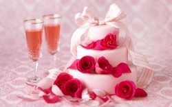 Wedding Strawberry cake