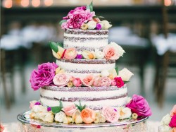 3 Tiers Naked Cake