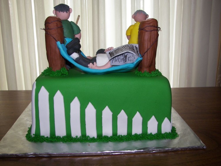 Awesome Fathers Day Cake