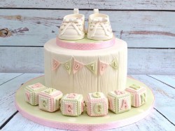 Beautiful Christening Cake