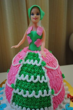 Birthday Barbie Cake