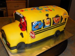 Birthday Cake – School Bus