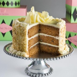 Carrot Cake with White Chocolate