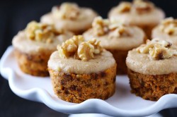 Carrot Nuts Cupcakes