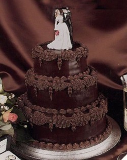 Chocloate Wedding Caked