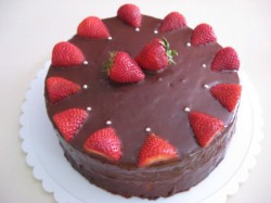 Chocolate Strawberry cake