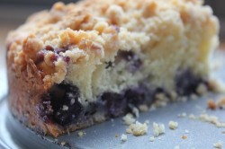 Coffee Cake with Blueberries