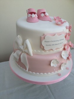 Cute Christening Cake