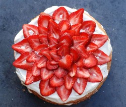 Cute Strawberry cake