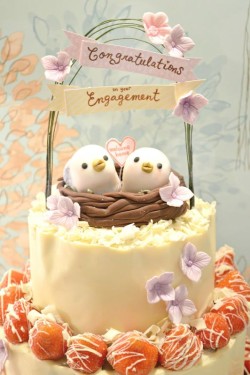 Engagement Cake Design