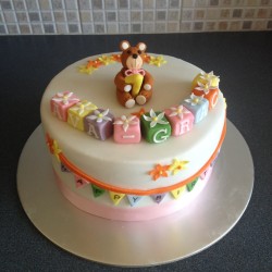 Ganached Birthday Cake