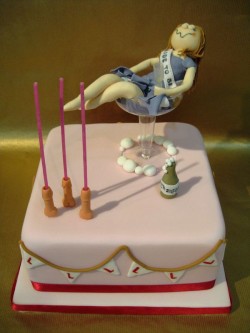 Hen Party Cake Lady