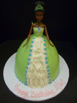 Mia Birthday Barbie Cake