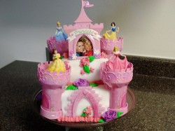 Princess Castle Cake