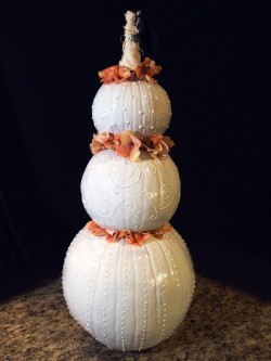 Pumpkin Wedding Cake