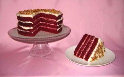 Red velvet cakes