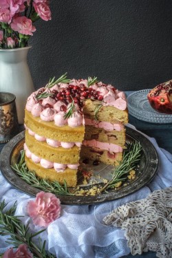 Rhubarb Cake