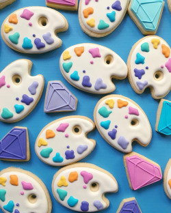 Sugar cookies – paint palette