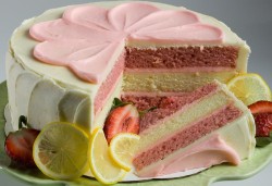 Tasty Strawberry cake