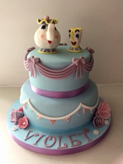 Unusual Christening Cake