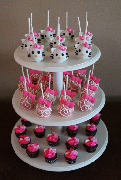 Wedding Cake Pops Tower