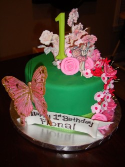 Amazing Birthday Cake with Fairy