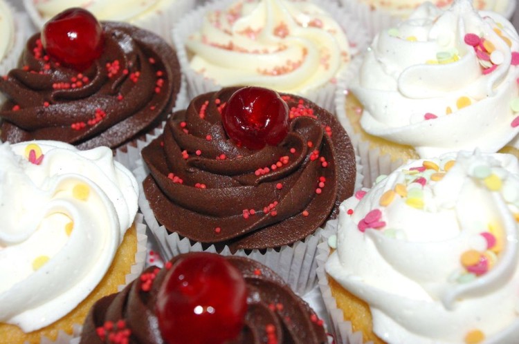 Cupcakes with Chocolate