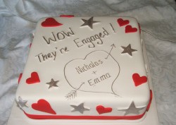 Engagement Cake