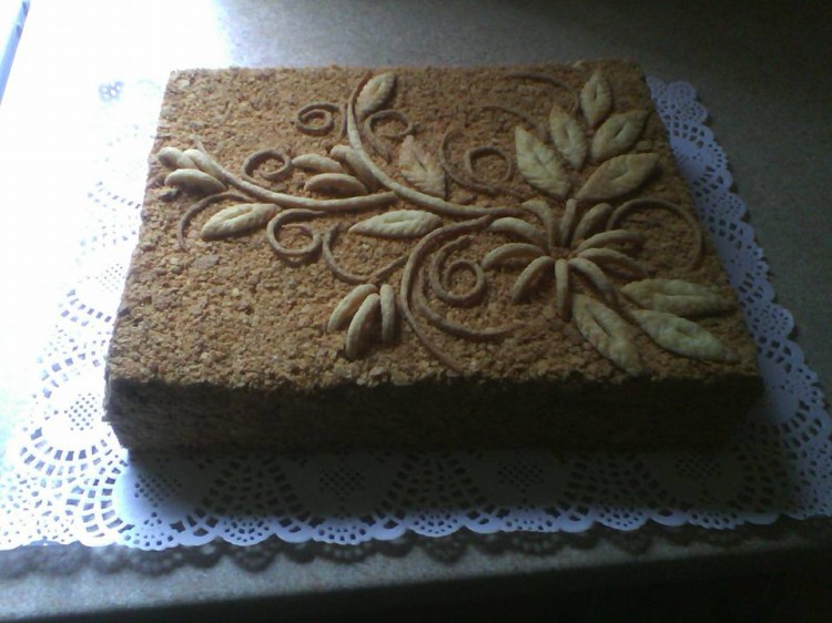 Traditional Napoleon Cake