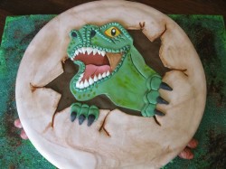 Amazing Dinosaur Cake