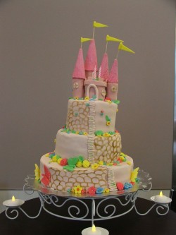 Cake with Princess Castle