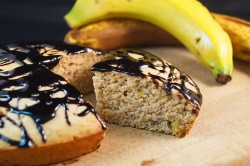 Caramalised Banana Cake