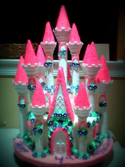 Large Princess Castle Cake