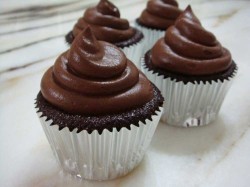 Birthday Chocolate Cupcakes