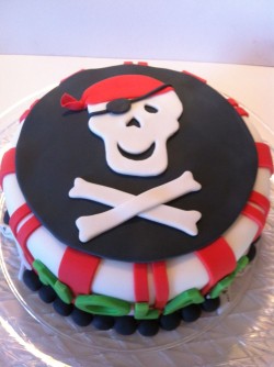 Birthday Pirate Cake