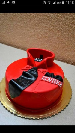 Red Shirt Cake