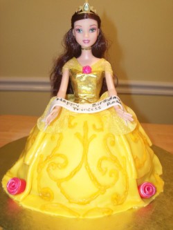 Yellow Princess Cake