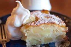 Apple Cake with Cream