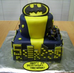 Batman Birthday Cake