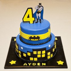 Batman Birthday Party Cake