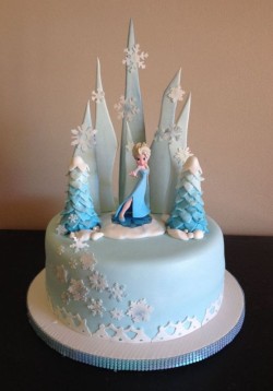 BeautifulFrozen Cake