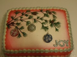 Beautiful Winter Cake