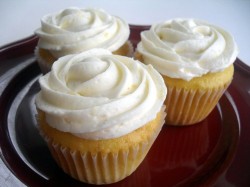 Birthday Lemon Cupcakes