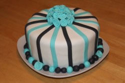Birthday Fondant Cake