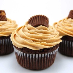 Chocolate and Caramel Cupcakes