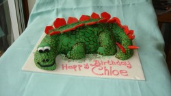 Dinosaur Cake for Chloe