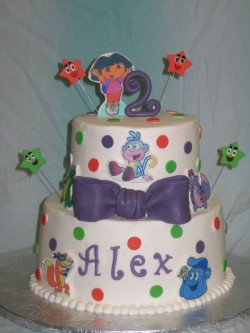 Dora Cake for Alex