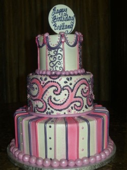 Fondant Princess Cake