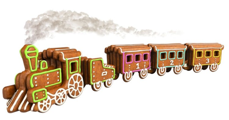 Gingerbread Train